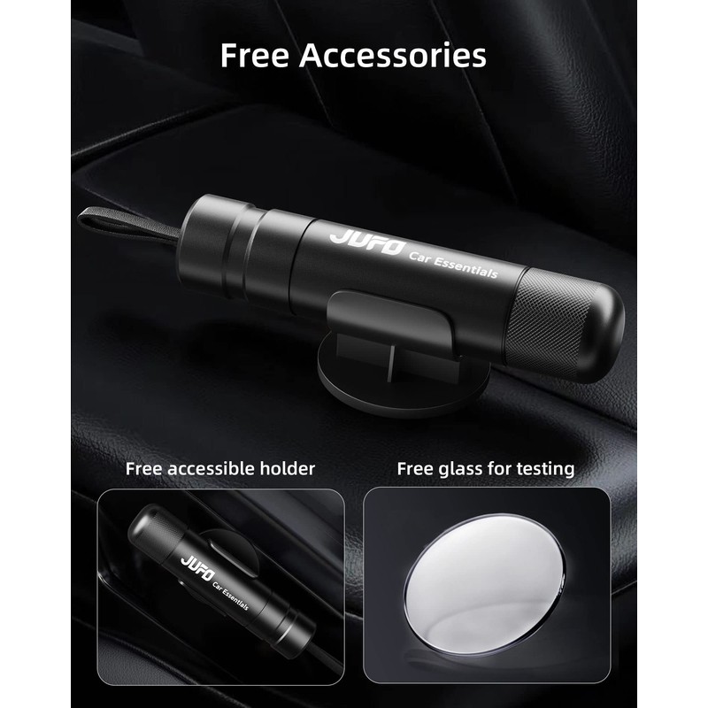 JUFO Car Escape Tool with Seat Belt Cutter Quick Emergency