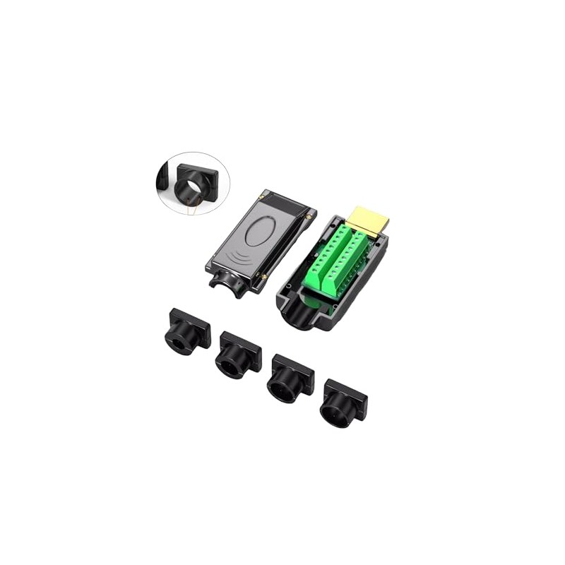 daier 2 Pack Metal HDMI Solderless Adapter, HDMI Repair Adapter