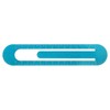 sourcing map Straight Ruler 13 cm Metric Bookmark Clip Ruler