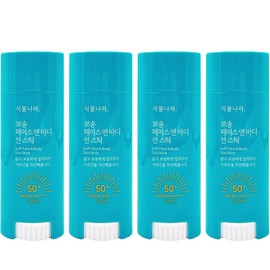 Plant Nara Soft Face & Body Sun Stick 30g x 4/No white cast, No stickiness / 식물나라 보송 페이스 앤 바디 선 스틱 30g x4개/백탁NO 끈적임NO