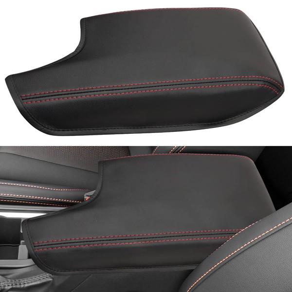 LOCOY Center Console Armrest Cover for Subaru Crosstrek Accessories 2018-2023,