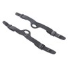 1Pair Diving Adjustable Scuba Diving Fins Straps Accessory (L)