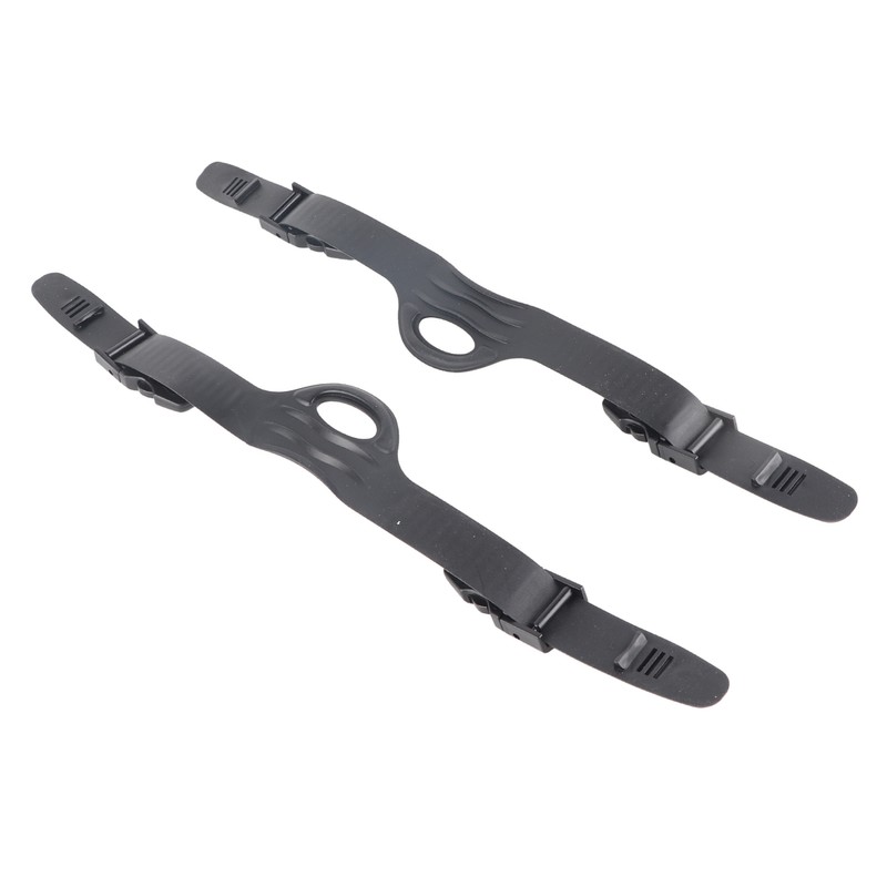1Pair Diving Adjustable Scuba Diving Fins Straps Accessory (L)