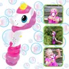 Maxx Bubbles Toy Unicorn Bubble Wand with Lights, Sounds and