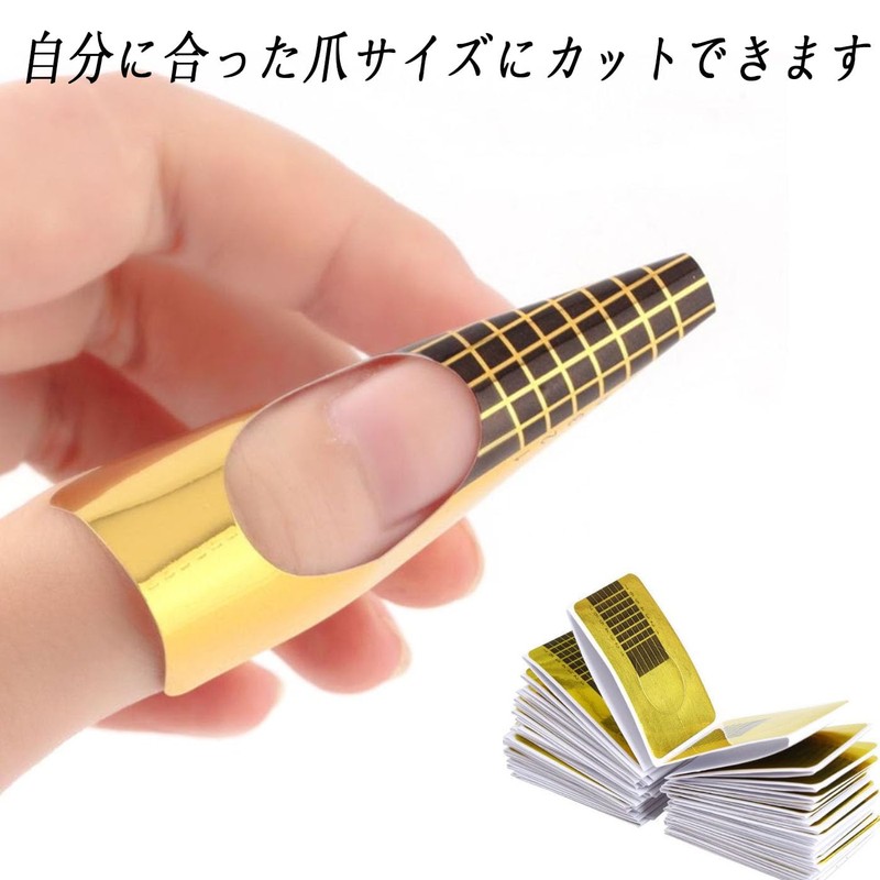 Mirhua Push Nails Easy to Use Trial Nail Foam 200