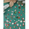 Kalolary 96 Pieces Christmas Enamel Charm Pendant Mixed Styles Plated