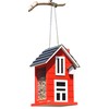 Bird Feeder Bird House For Hanging Wooden Feeding Station Bird