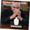 ORFOFE 6pcs Holy Water Bottles Refillable Containers Cross Design for
