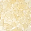 Versatile Sea Glass for Crafts - 16oz Yellow Frosted Dyed