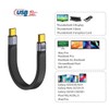 CY USB4.0 Cable 240W Power Type-C USB-C Male to Male