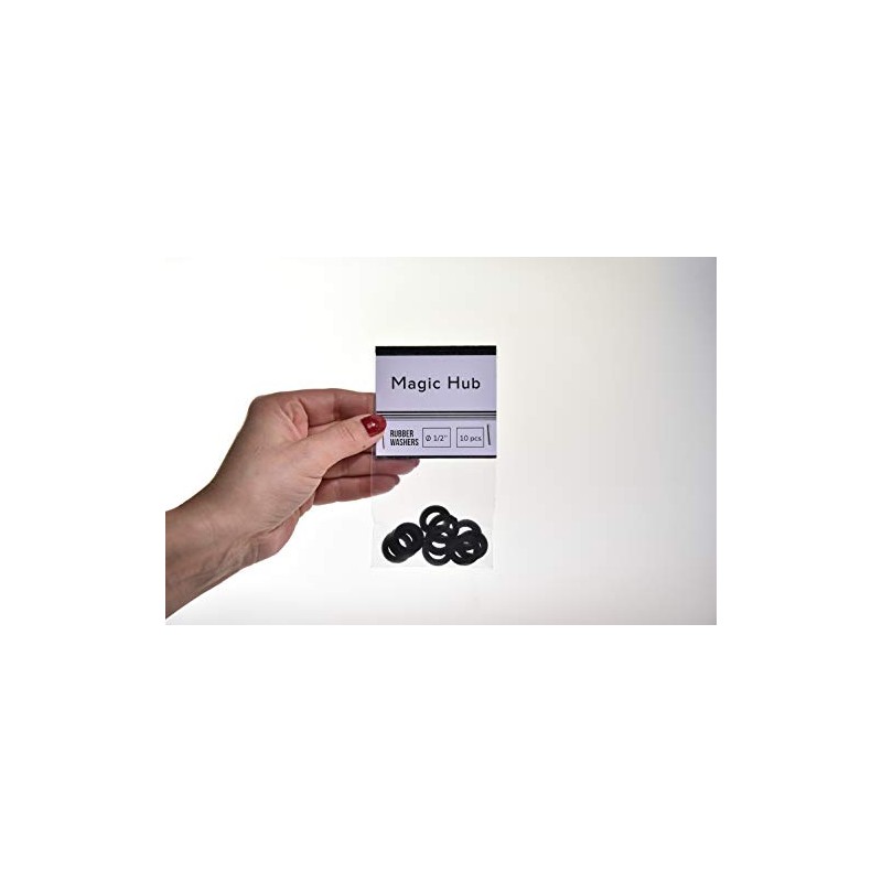 Black Rubber Washer Large Rubber Washers 1 1/4" OD x