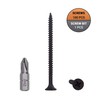 Pack of 100 Black Phosphate Carbon Steel 3.5 x 55mm