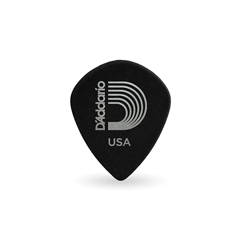 D'Addario Accessories Púas de guitarra de hielo negro, paquete de