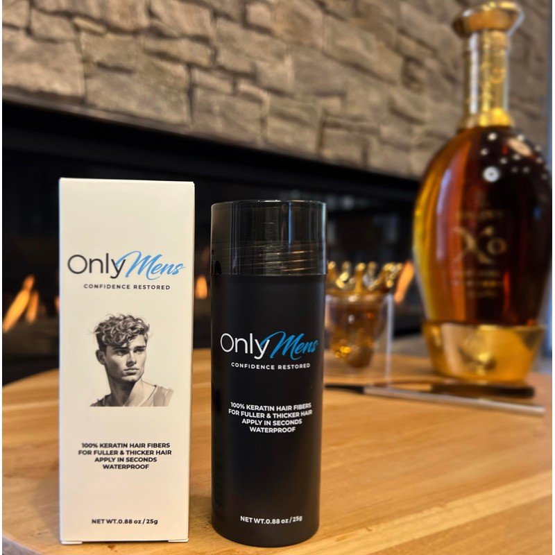 OnlyMens Hair Fibers (Light Brown)