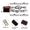 KaiDengZhe 4x4 LED 4 in 1 Surface Mount Grill Light