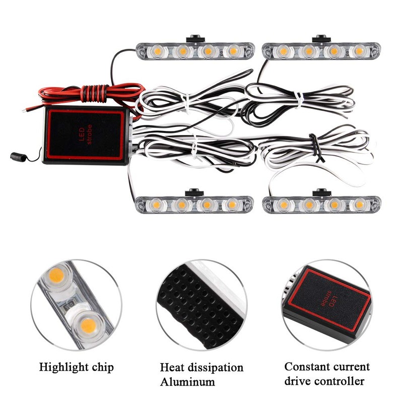 KaiDengZhe 4x4 LED 4 in 1 Surface Mount Grill Light