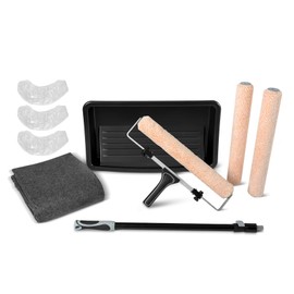 ROLLINGDOG 18 Inch Paint Roller Kit – 18 Paint Roller Tray, Ideal for Large Scale Home Renovation & Professional Painting Projects
