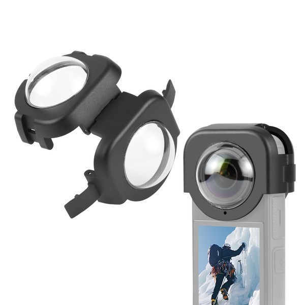 Lens Cover for Insta 360 X 4 PULUZ Optical Glass