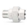 TAISHER 2 pieces 304 stainless steel union, 1 inch BSP