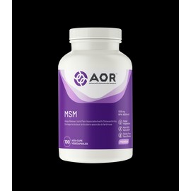 AOR MSM, 100 Capsules