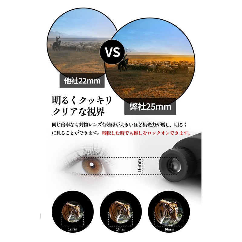 Topson Binoculars for Live Concerts, 10x Live, 10 Time, Live