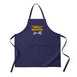 CafePress Grill Master Apron (Dark) Kitchen Apron with Pockets, Grilling Apron, Baking Apron