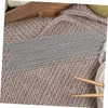 LIFKOME 20pcs Stainless Steel Blocking Pins for Crochet Mats Knitting