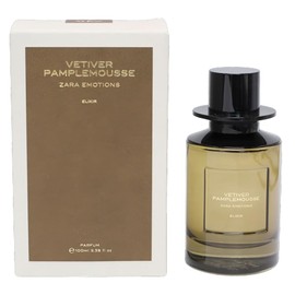 Zara Vetiver Pamplemousse Elixir Perfume for Women Long-Lasting Fragrance with Woody Amber and Mandarin Notes Sophisticated Scent Created by Jo Malone CBE Eau de Parfum 100 ML (3.4 FL. OZ)