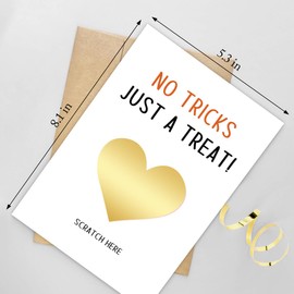 Naixiwen Funny Pregnancy Announcement Scratch Off Card, Pregnancy Reveal Card, New Baby Reveal Card for Grandparents to be, Baby Announcement Gifts for Family Friends