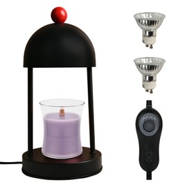 ASAWASA Candle Warmer Lamp with Timer and Dimmable, Vintage Electric Candle Warmer for Jar Candles，Gifts for Women Mom Christmas Birthday Thanksgiving