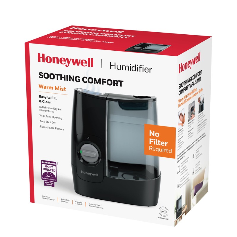 Honeywell - HWLHWM845B - Warm Mist Humidifier