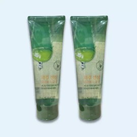 The Saem 더샘 제주 생생 알로에 수딩젤 튜브250ml 2개 The Som Jeju Fresh Aloe Soothing Gel Tube 250ml 2pcs