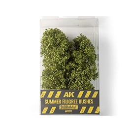 AK BUSHES AK8237 SUMMER FILIGREE BUSHES 1:35