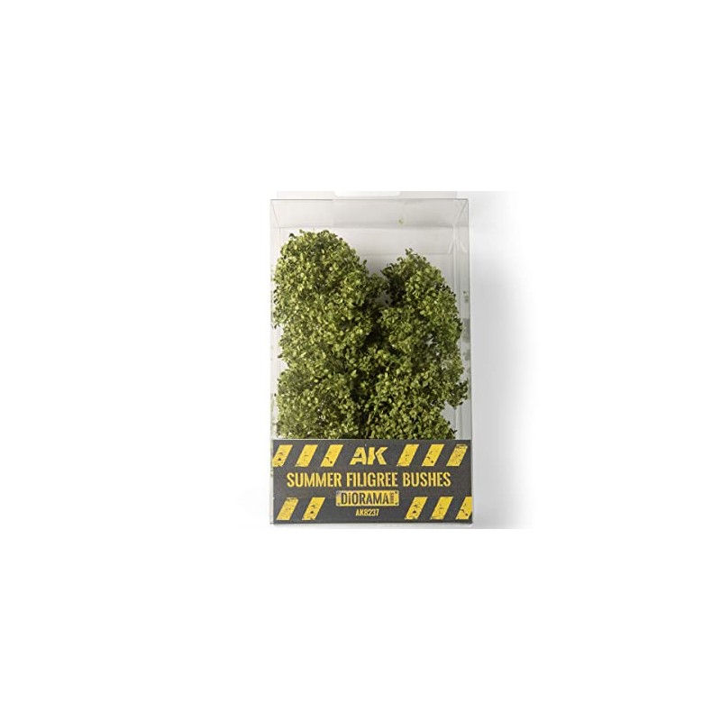 AK BUSHES AK8237 SUMMER FILIGREE BUSHES 1:35