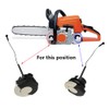 Fuel Cap Chainsaw Oil Fuel Tank Cap with Fuel Cap