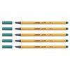 STABILO Point 88 Fine Point 0.4mm Turquoise Ballpoint Pen -