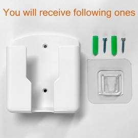 Replacement Remote Control Wall Hanger Assembly for TOTO Washlet Toilets and Bidets THU9852 A200 SN970M V1 TCF403RG TCF403RSW TCF403REG TCF403RESW THU9509 G500 MS970CEMFG TCF4731AT (Second Generation)