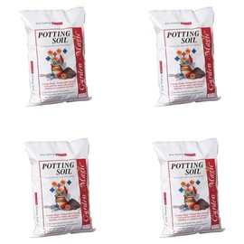 Michigan Peat Garden Magic Potting Soil Mix, General-Purpose Potting Soil for Indoor or Outdoor Container Gardening, 20-Pound Bag, 4 Pack