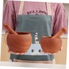iplusmile 1 Set Wooden Garlic Masher Handheld Pestle for Grinding