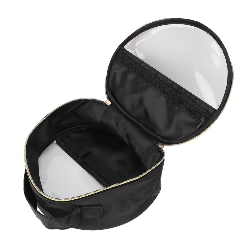 Toiletry Bag PU Leather Makeup Bag Portable Cosmetic Bag Portable