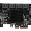 Adapter Card 6Gbps PCIE 4X to 10 Ports SATA3.0 Multi