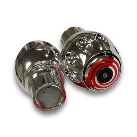 Eco Spin, Polished Chrome High-Pressure Shower Head. Box Contains 2 Showerheads.