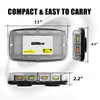 WINECO AMBER WHITE 72LED Roof Top Strobe Lights, High Visibility