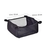 ibasenice Stroller Storage Basket - 2PCS Baby Stroller Basket Nappy