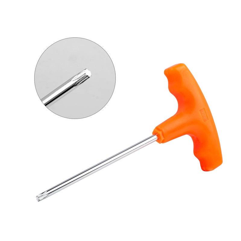 Belsdar Chainsaw Adjustment Tool, Chain Saw Screwdriver, T-Handle T27 Screwdriver