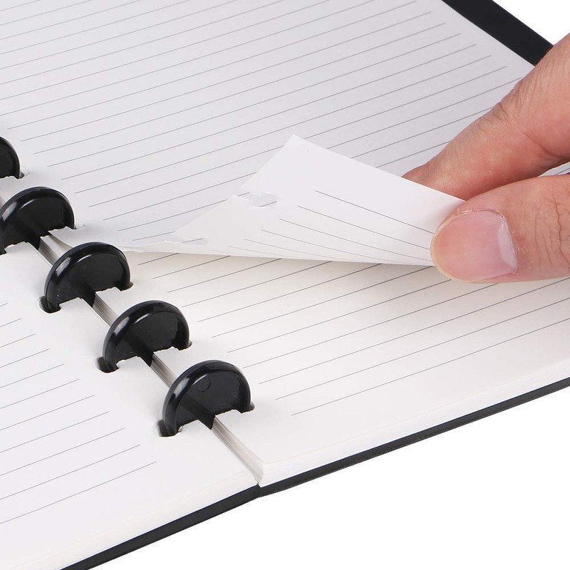 Eagle Discbound Notebook, Customizable Notebook, Junior Size, Poly Cover, 60