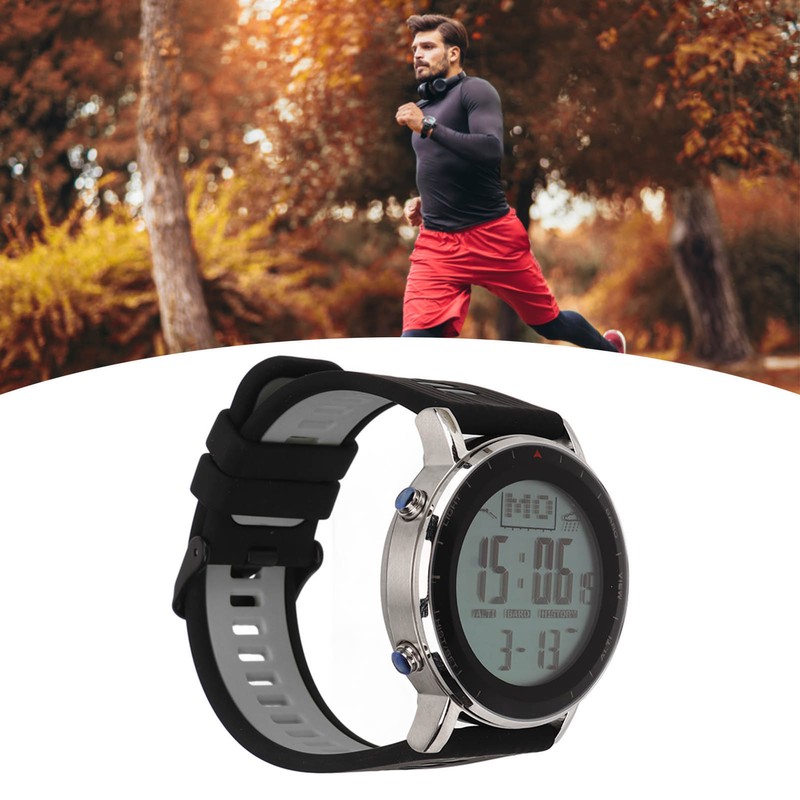 Fishing Watch Altimeter Barometer Thermometer Waterproof Multifunctional Outdoor Sports Watch