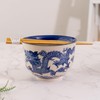 Urban Tokyo Handpainted Ceramic Glazed Japanese Ramen Udon Noodle Rice