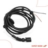 A-Premium Wire Harness for Front ABS Wheel Speed Sensor Compatible