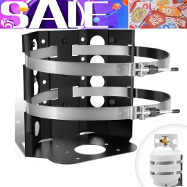 Marine 20 lb Propane Tank Holder Mount Vehicle RV Trailer Boat Marine Bracket BKT-2290